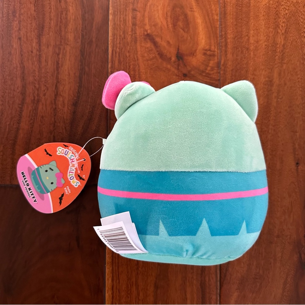 ❌ 🆕 Squishmallow Hello Kitty 8” Halloween Frankenstein - Picture 3 of 4